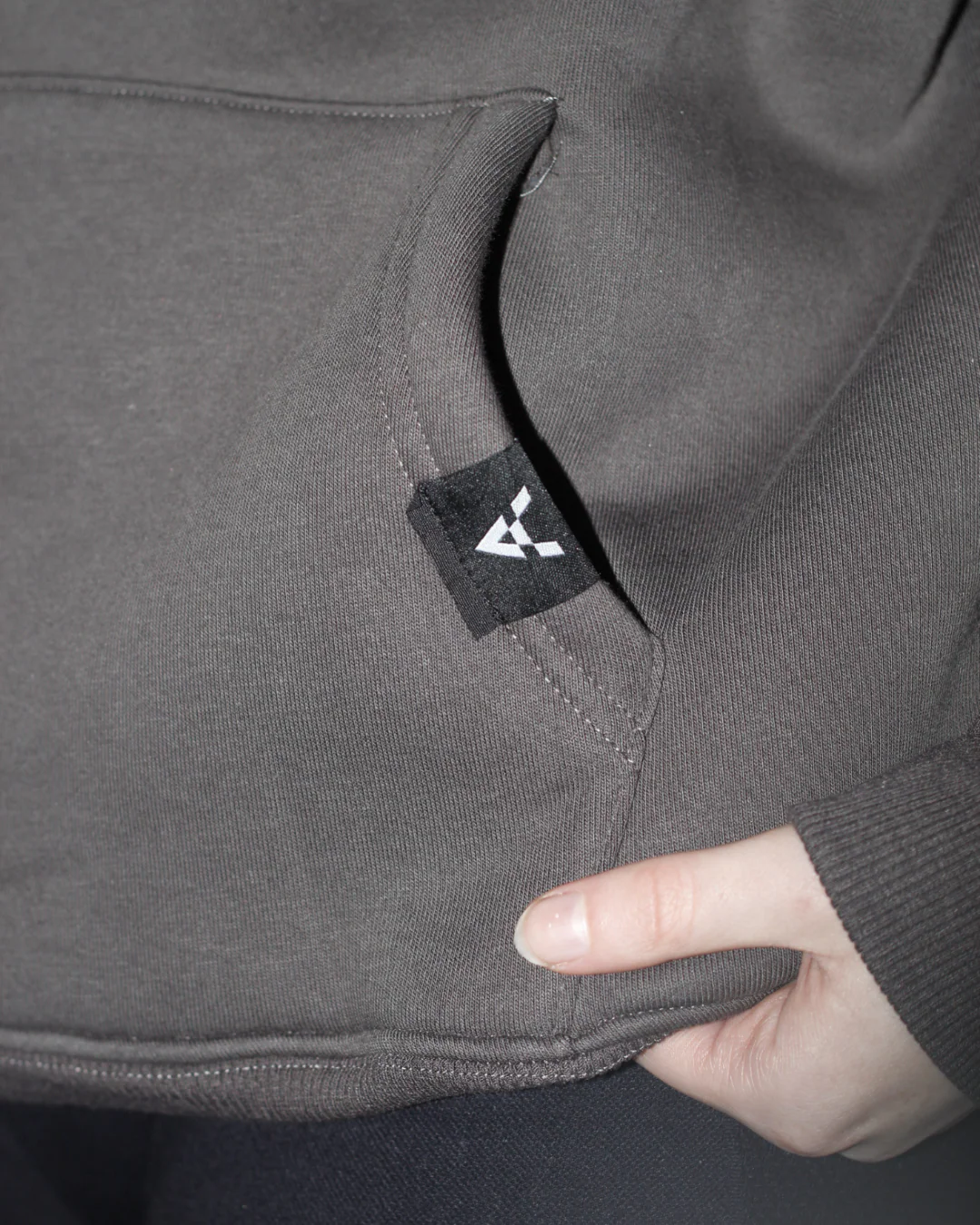 ACE Pickleball Luxe Hoodie Brown - Pickle - Image 4