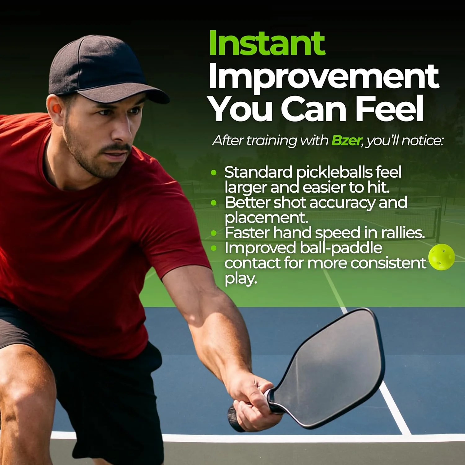 bZer Training Pickleballs (Sleeve of 3) - Image 4