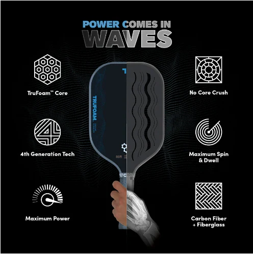 CRBN TruFoam Waves 2 Paddle (Square) - Image 4