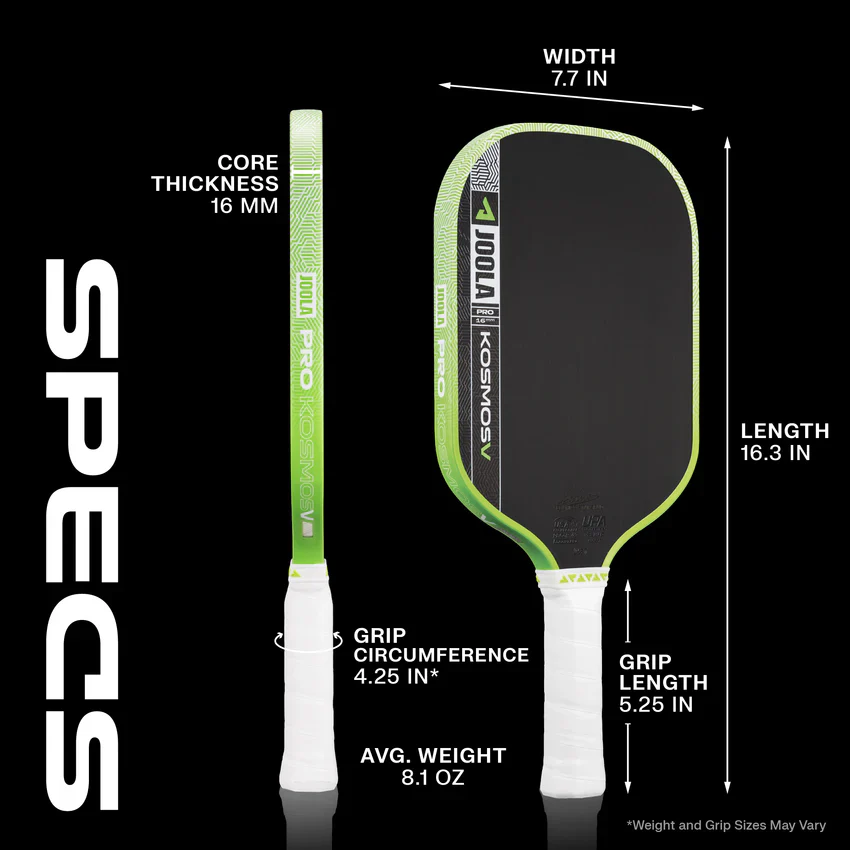 JOOLA Kosmos Pro V 16mm Paddle - Image 8