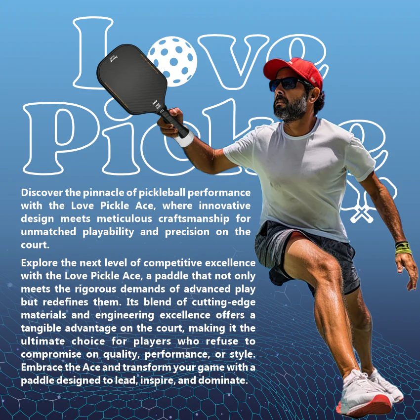 Love Pickle Ace Pickleball Paddle - Image 9