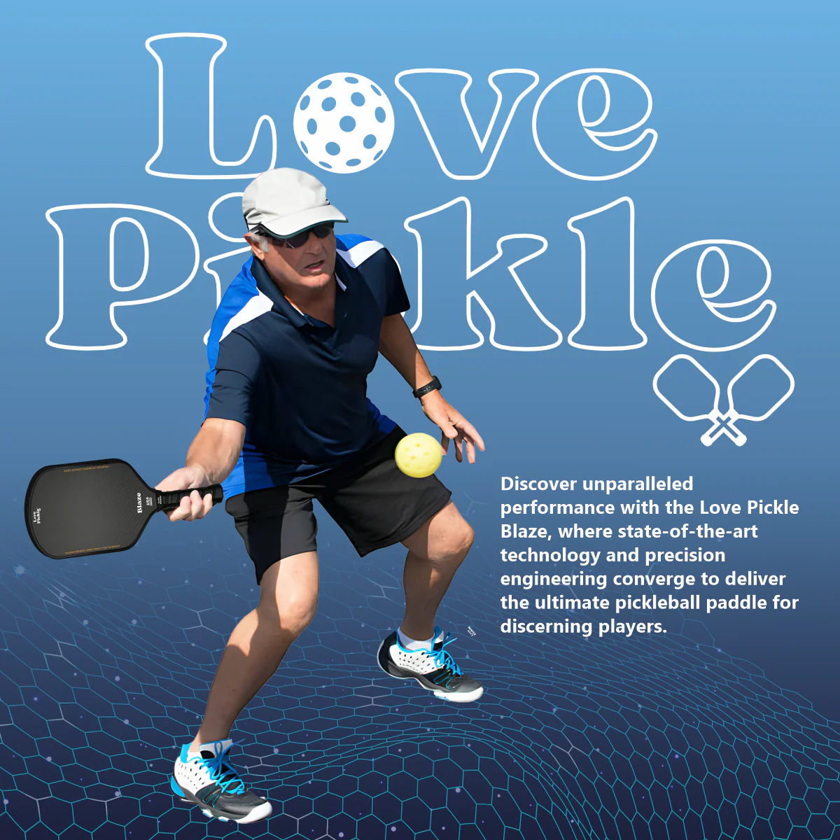 Love Pickle Blaze Pickleball Paddle - Image 10