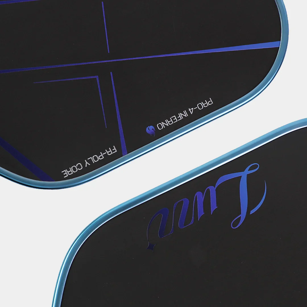 LUZZ Pickleball Pro Blue Inferno Paddle - Image 4
