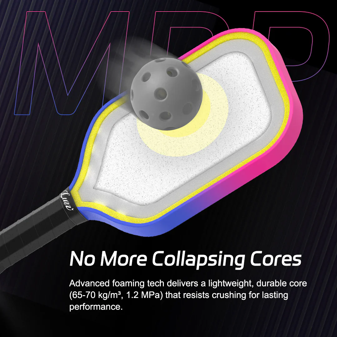 LUZZ Pickleball Pro Pink Inferno Paddle - Image 7